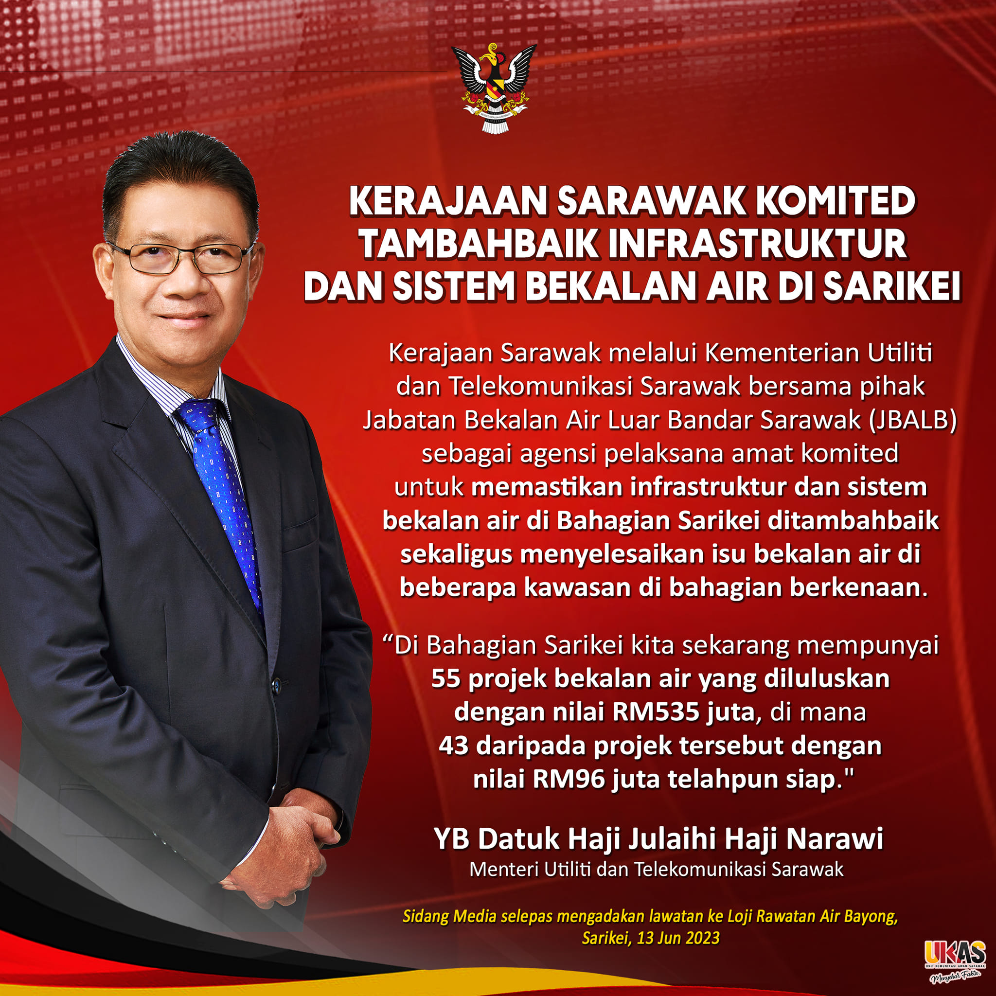 News Official site of Sarawak Rural Water Supply Department (JBALB)